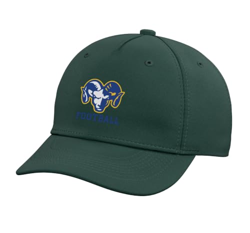 Riverview Gardens Rams Football Adjustable Printed Baseball Hat, Dark Green
