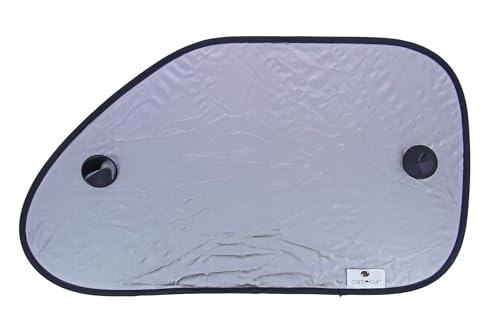 Contrejour 463601 2 Écrans Pare Soleil Latéraux, Profilés 65 x 38 cm