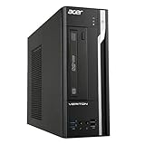 PC Acer Veriton X4640G SFF – Intel Core i5-6500 3.2 GHz (6 MB) – 8 GB DDR4 – SSD de 2 TB – Memoria WiFi USB – Grabadora de DVD – Windows 10.