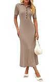 Guide des tailles : Tailles européenne, S = 34-36, M = 38-40, L = 42-44, XL = 46-48, XXL = 50. Cette robe pull à col est fabriquée en tissu tricoté ultra doux et élastique, léger, confortable, respirant et doux pour la peau.