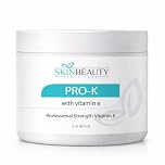 Skin Beauty Solutions 2Oz -Pro-K Vitamin K Cream Professional Strength- Rosacea Capillaries, Thread Spider Varicose Veins, Puffy Dark Under Eye Circles