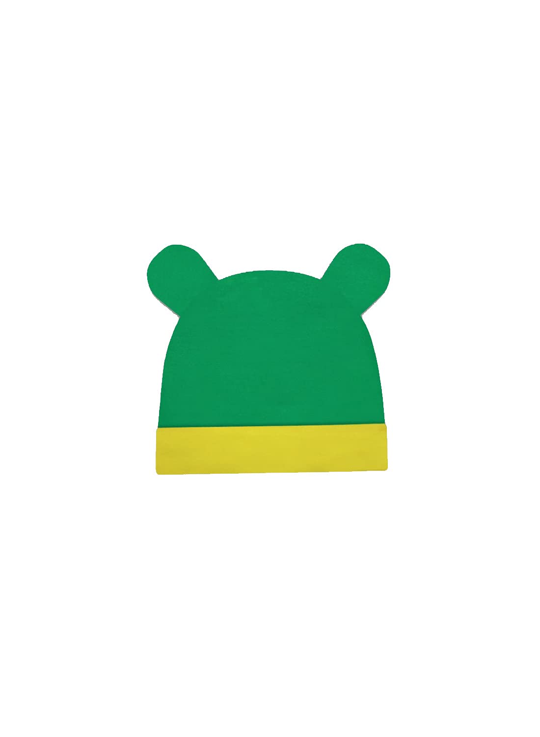 A.T.U.N. (ALL THINGS UBER NICE) Babymütze, Unisex, Grün, Gelb, Senf und Marineblau, 3-6 m