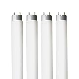 18' F15T8-CW 15 Watt Cool White,T8 Fluorescent Linear Tube Lamp,Replacement Bulb for Philips Alto ECO GE Staco Light Fixture,G13 Bi-Pin Base,4100K (4PACK)