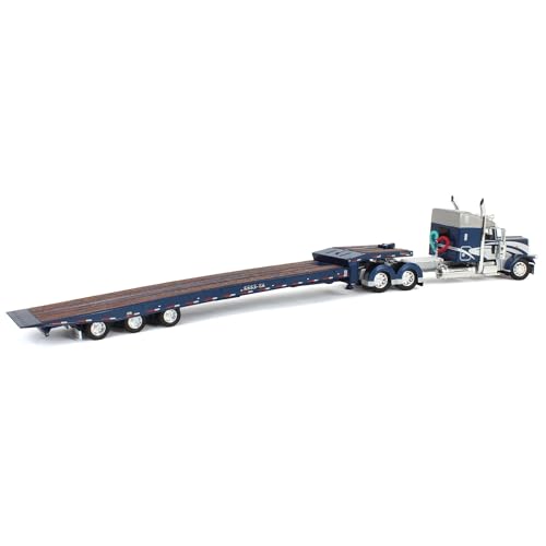 Camión Peterbilt 389 con remolque Talbert 5553T 1/64 miniatura 3