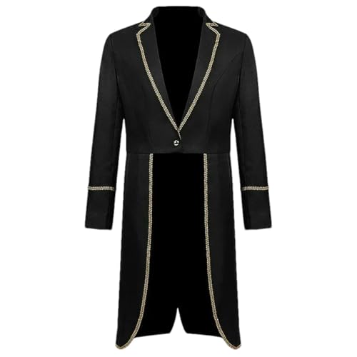 Veste de smoking médiéval homme vintage punk pour déguisement cosplay théâtre - 6
