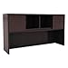 Alera VA286015MY Valencia Series Hutch with Doors, 58 7/8w X 15d X 35 1/2h, Mahogany