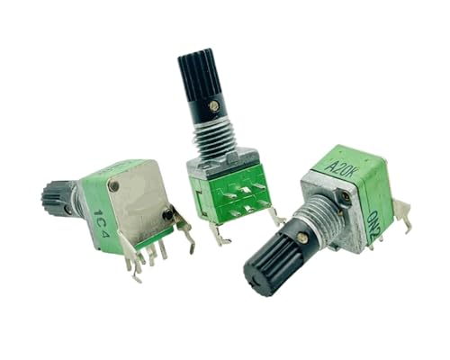 Potentiomètre double A20K rotatif de 16mm pour table de mixage - 4
