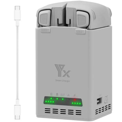 Hub de carga para DJI Lito X1 con doble ranura portatil y cable PD65W