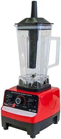ELTERAZONEBlender 3000W Heavy Duty Commercial Grade Blender 6 Blades Mixer Juicer for Fruit Food Processor Grinder Mill, Chopper Mill, and Ice Smoothies Heavy Duty, VFC-652-FGH-474