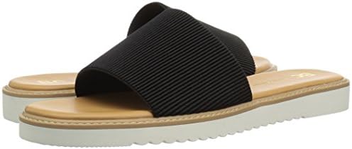 BC Footwear Women's Cotton Candy Flat Sandal, Black, 6 M US | Image 6