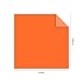 Origami Paper 200 sheets Bright Orange 6