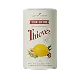 Young Living Thieves Kitchen And Bath Scrub | 14 Oz | Plant-Based Cleaning Formula | Tough On Grease And Grime | Infused With Thieves Essential Oil Blend | Rinses Clean Without Residue