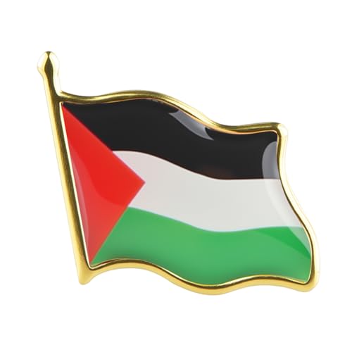 Image of Country Flag Brooch Metal Alloy Souvenir Pin Shirt Hat Backpack Jewelry Accessories Decoration Party Christmas Gift Badge International Travel Pin
