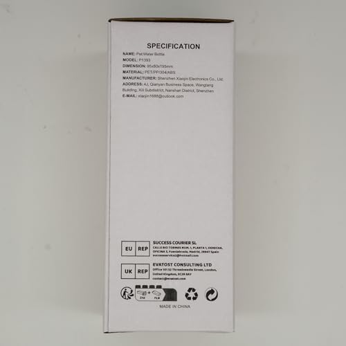 Tokayife P1393 Pet Water Bottle For Cage Crate 17Oz Water Dispenser For Small Animal Rabbit Guinea Pig Chinchilla Ferret Squirrel Hedgehog  thumb #6