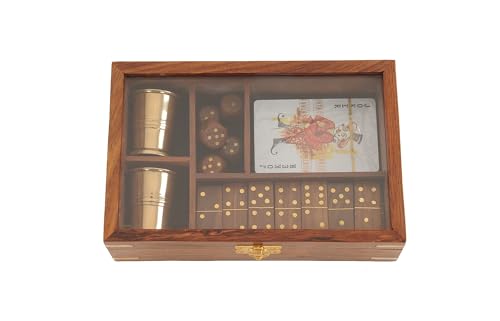 Set de juegos de madera Old Modern Handicrafts 3 en 1 miniatura 6