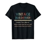 Funny Bus Driver Tee