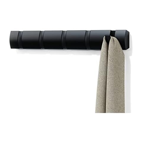 Umbra Flip 5-Hook Wall Mounted Coat Rack Cover