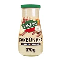 Sauce carbonara PANZANI prête à l’emploi pour des plats savoureux et authentiques. Formule onctueuse et riche en goût, idéale pour accompagner pâtes et gratins. Préparée avec des ingrédients de qualité pour une expérience culiNIRe réussie. Facile et ...