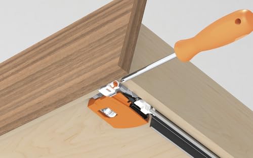 Bundle - 15\" BLUM Tandem Drawer Slides with BLUMOTION. Includes Slides 563H, Locking Devices, Rear Mounting Brackets, Screws and Instructions. - Thumbnail 4