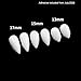 FINGOOO Halloween Vampire Teeth,3 Pairs Horror False Teeth for Halloween,Cosplay Party Favors