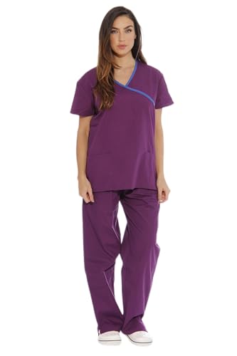Just Love Women's Scrub Sets Medical Scrubs (Mock Wrap) 11148W-M