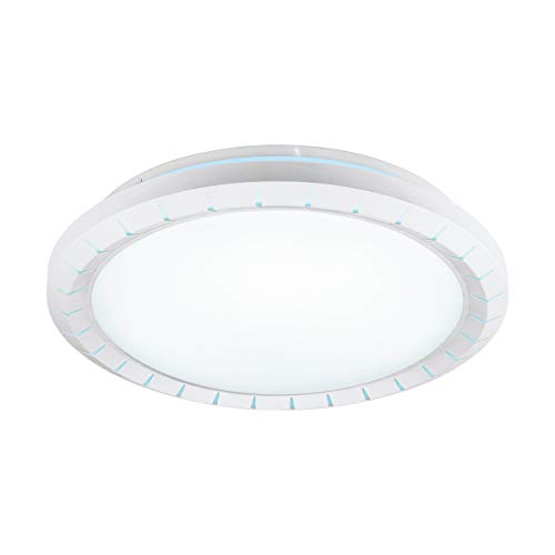 Preisvergleich Produktbild EGLO GUSAMA Deckenleuchte, Stahl, 18 W, weiss