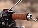 Trip Machine Company Genuine Leather Motorcycle Handlebar Anti Slip Comfortable Grips Wrap Vintage Tan