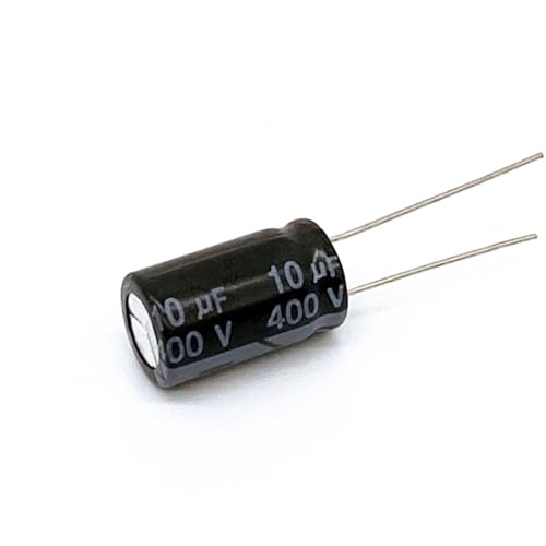 Condensateurs électrolytiques 400V 10uf lot de 10 pièces au format compact 10x17mm