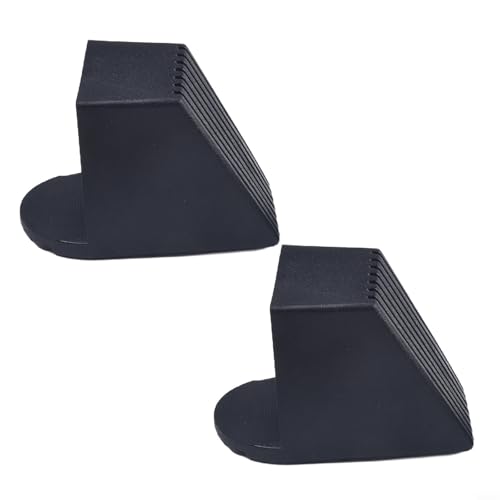 Juego de 2 protectores cuadrados para equipos de gimnasio y patas de muebles, diseño antideslizante que garantiza la seguridad (40 x 40 mm)
