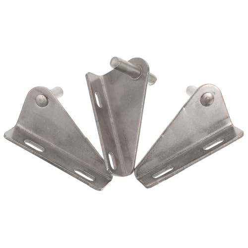 VANZACK Bisagra de Acero Inoxidable para Puerta de Congelador, 3 Piezas Eje de 28 Mm, Bisagra Horizontal para Frigorífico Comercial de 4 y 6 Puertas, Accesorio de Reparación
