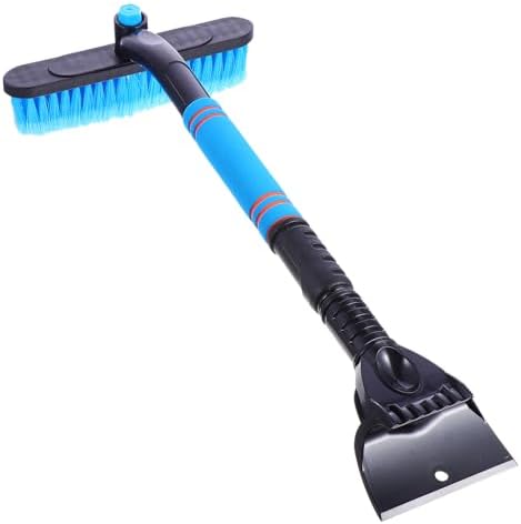 SUPVOX Vehicle Snow Shovel Automotive Tools Car Frost Scraper Truck Snow Brush Snow Brush for Car Auto Snow Shovel Snow Cleaning Tool Car Cleaning Tool Snow Removal Window Blue Velvet