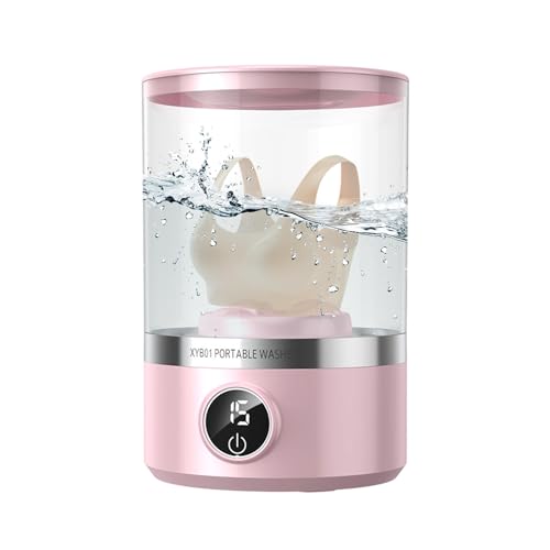 Mini aparato de lavado de ropa interior 1 – 7 l portátil de limpieza profunda, lavado de viaje silencioso, ropa de bebé para casa, apartamento, hotel, residencia universitaria, multiusos, uso al aire