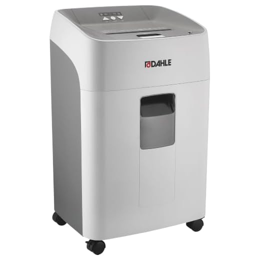 Dahle ShredMATIC SM 300 Auto-Feed Paper Shredder, 300 Sheet Locking bin, Oil-Free, Jam Protection, Security Level P-4, 3-5 Users