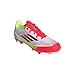 adidas Unisex F50 League Firm Multi Ground Sneaker, White/Black/Solar Yellow, 10 US Men