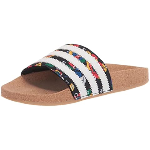 adidas Originals Women's Adilette Slides Sandal with Comfort Cover