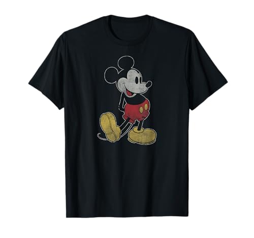 T-shirt Mickey Mouse Disney noir taille 4 ans pour enfant