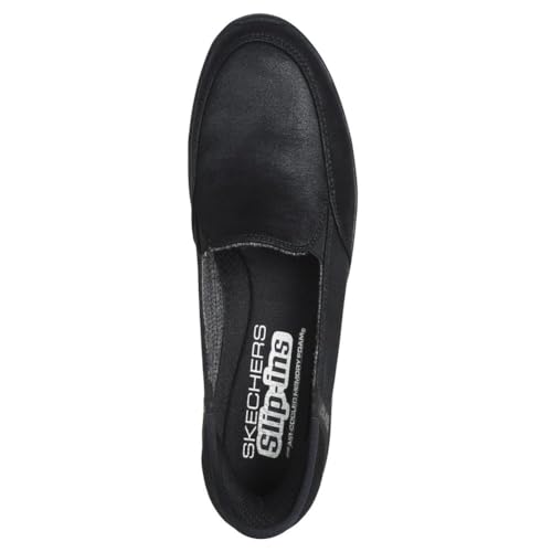 Skechers Women's Reggae Fest 2.0-Classically Hands Free Slip-ins Loafer Flat2