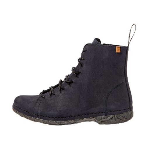 El Naturalista N909 Angkor Blue chaussures en cuir souple et semelle amortissante