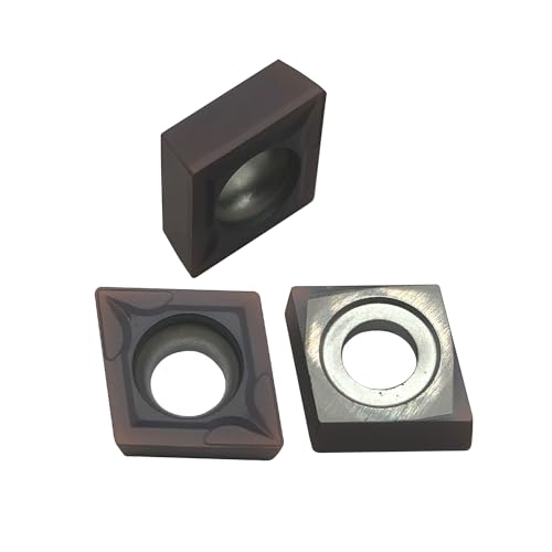 Image of 20pcs CCMT09T304 /CCMT32.51 Carbide Turning Inserts,CCMT Insert Mutilayer Coated CNC Lathe Replacement Cutters Inserts for Lathe Turning Tool Holder