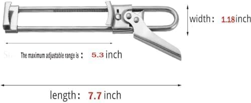 3PCS Master Jar & Bottle Opener, Adjustable Multifunctional Stainless Steel Can Opener Jar Lid Gripper, Manual,Kitchen Accessories（Silver） by zengxiaoyun - Image 5