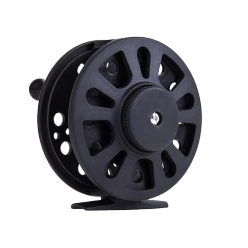 AIMALL ABS Plastic Fly Fishing Reel, Versatile 5/6 & 7/8 Sizes, Ambidextrous Design, Durable Lightweight Front Wheel for Anglers