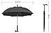 LUTFI Stick Umbrellas Sophisticated Retro Cane Straight Umbrella Long Handle High-End Design for Sunny and Rainy Business Fashion (Color : B)