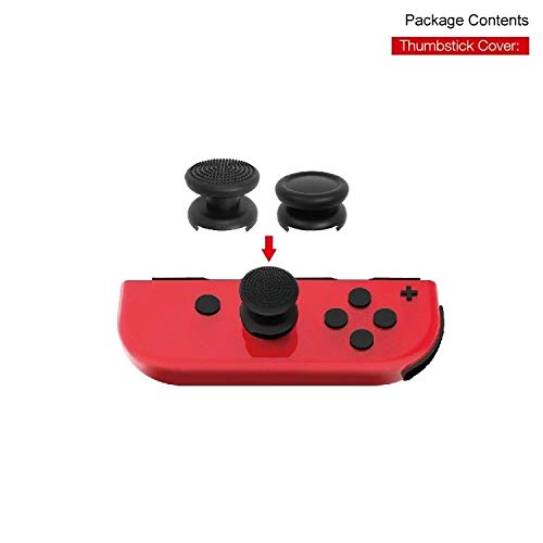 Montaż przezroczystych etui ochronnych TPU na kontrolerach Joy-Con Nintendo Switch.