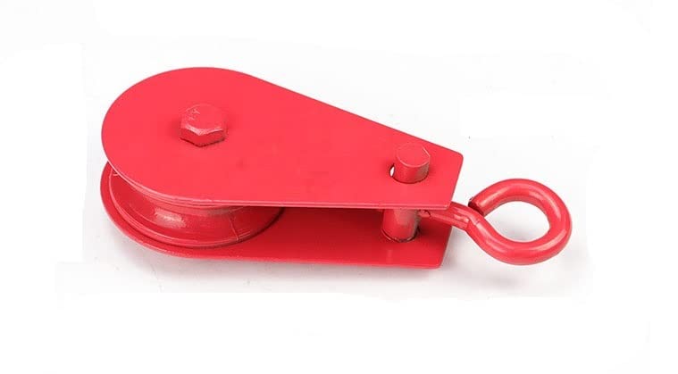 VicTac 100kg Metal Lifting, Hoisting Wheel, sheave Metal Climbing Pulley Red/Orange for Lifting Rope, Gym, Exercise, Pull up bar, Climbing, Hanging (B0B4T15LXH) Amazon Price History, Amazon Price Tracker