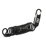 eb's エビス ワイヤーロック COIL WIRE LOCK 盗難防止 コイル ダイヤル式 相性番号 3ケタ スノー スノボ スキー ユニセックス 品番 4500801