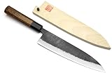 Yoshihiro Japanese High Carbon White Steel #2 Nashiji Gyuto