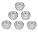 Pool and Spa Eyeball Jet 1.5" Threaded to 3/4" Open 5 in a Package White Adjustable