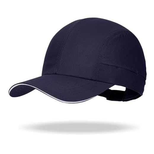 Oversize XL XXL Mens Waterproof Quick Dry Baseball Cap Lightweight Cooling Breathable Sports Hat for Big Heads 23.5"-26", Navy, Large-4X-Large