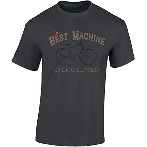 Baddery Camiseta MTB Best Machine Regalo Ciclistas Cover
