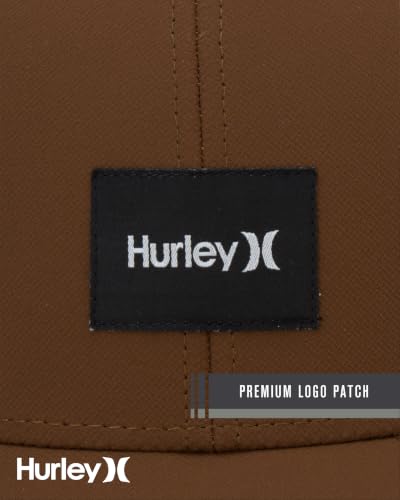 Image of Hurley Mens Trucker Hat Fairway Mesh Trucker Hat, Quick Dry Snapback | Structured Curved Bill Keeps You Cool with Breathable Panels, Adjustable Closure Delivers a Secure, Classic Fit